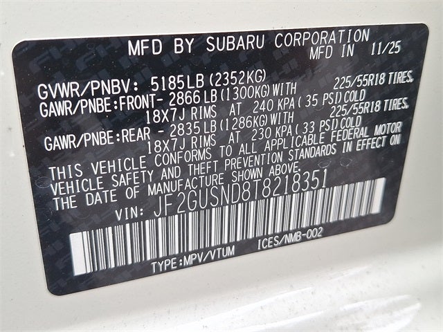 2026 Subaru CROSSTREK Limited Hybrid