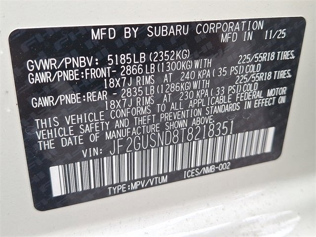 2026 Subaru CROSSTREK Limited Hybrid