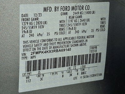 2024 Ford Edge Titanium