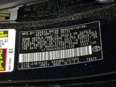 2025 Toyota Camry LE