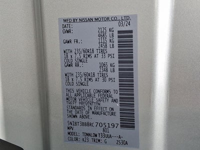 2024 Nissan Rogue SV