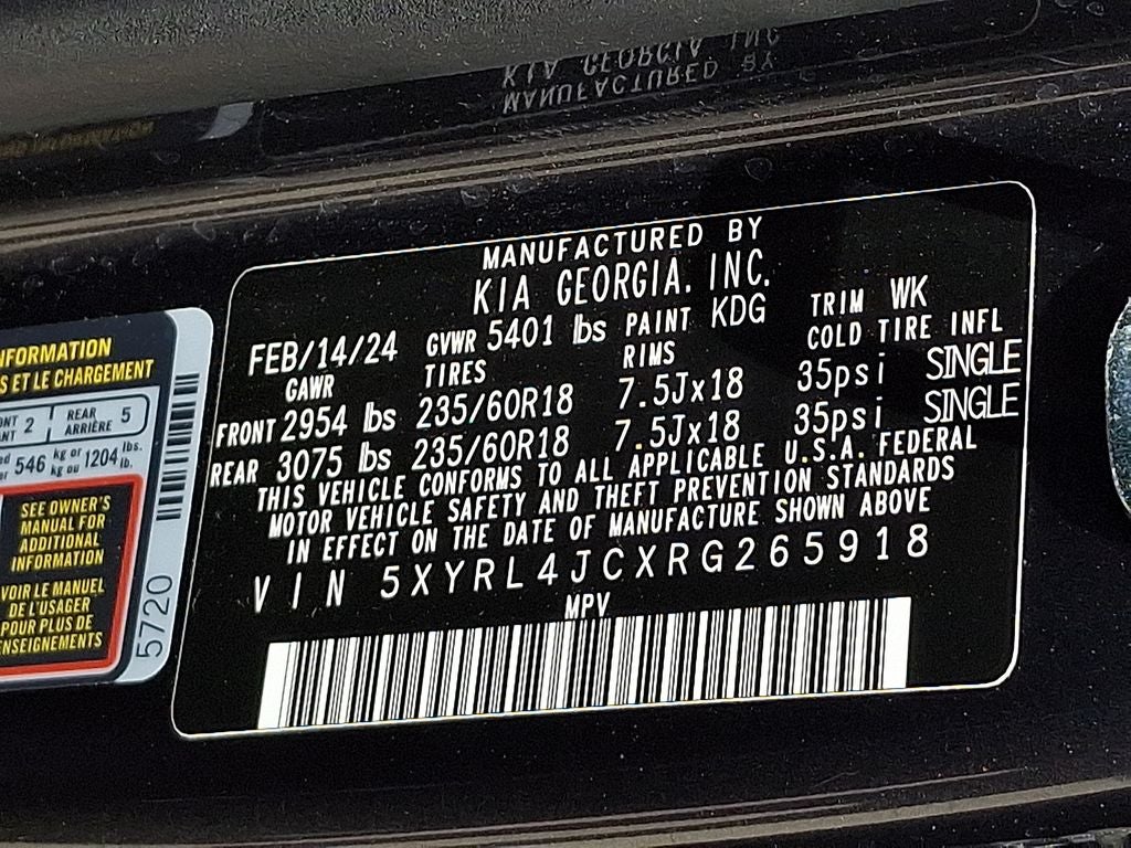 2024 Kia Sorento S