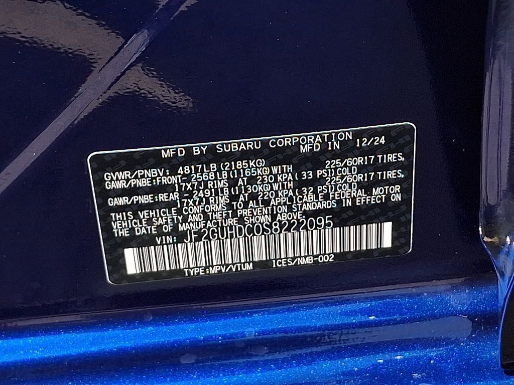 2025 Subaru Crosstrek Premium