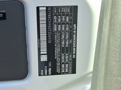 2025 Mercedes-Benz Sprinter 2500 High Roof