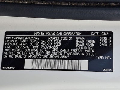 2021 Volvo XC60 T5 Inscription