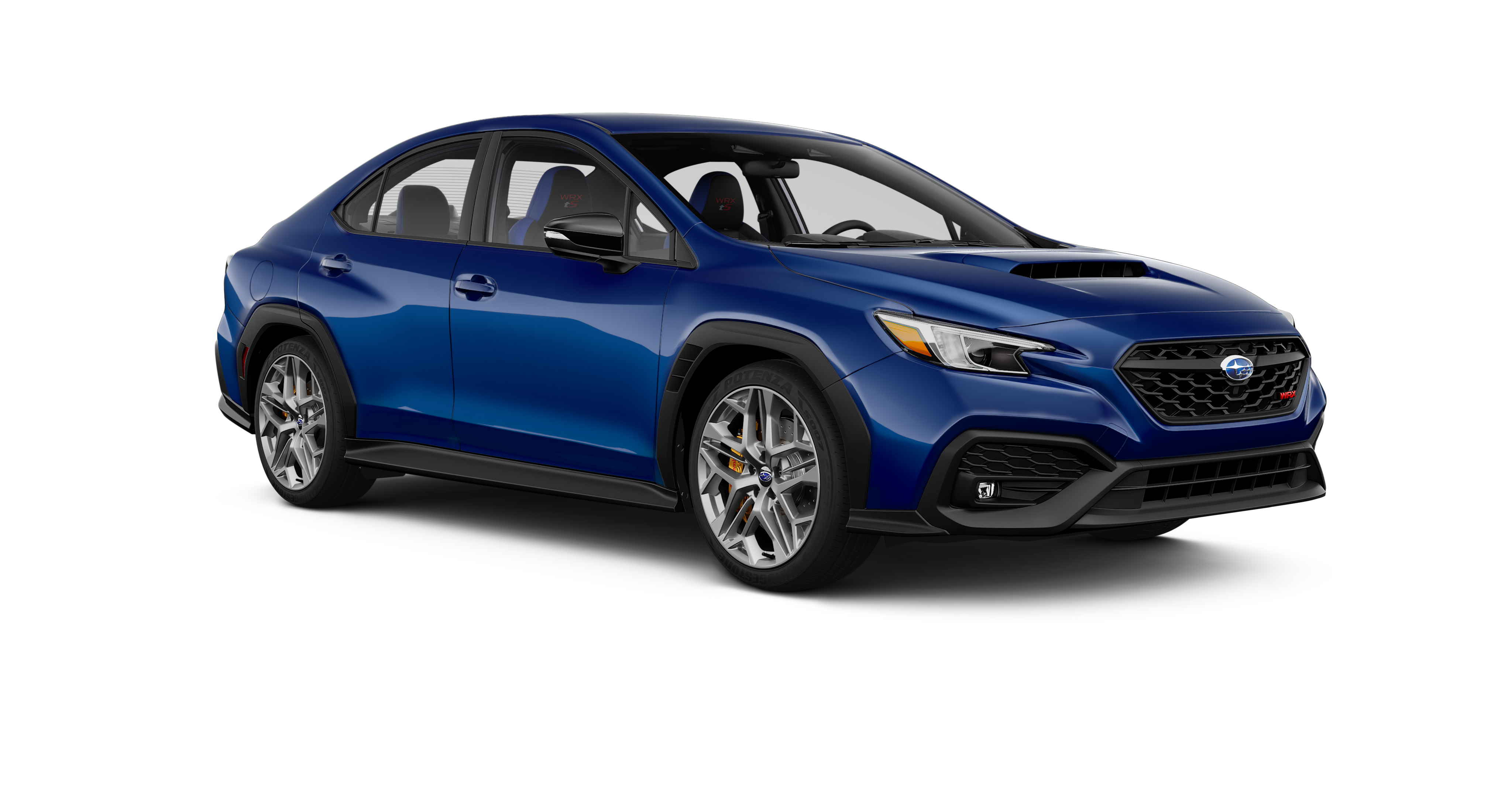2025 Subaru WRX tS Shown in Sapphire Blue Pearl