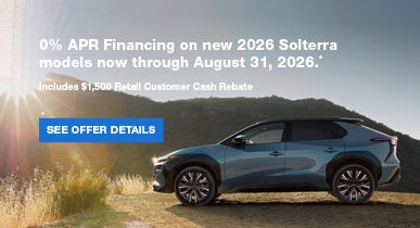 Solterra | Randy Marion Subaru in Mooresville NC