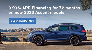 Ascent | Randy Marion Subaru in Mooresville NC