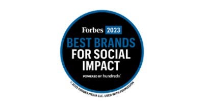 best brands for social impact logo