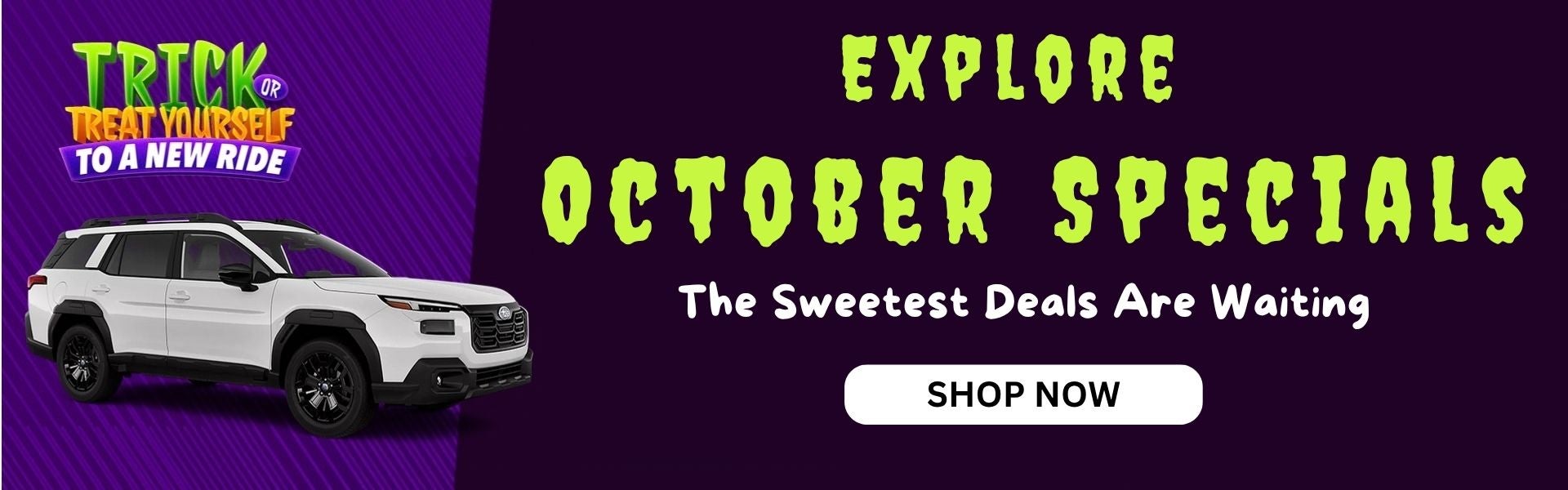Explore October Specials