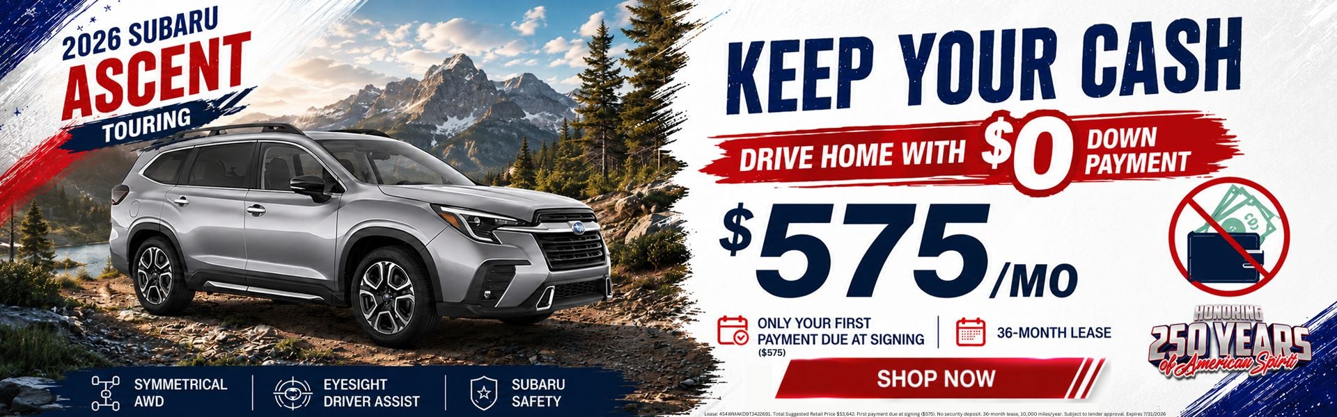 Subaru Ascent Lease