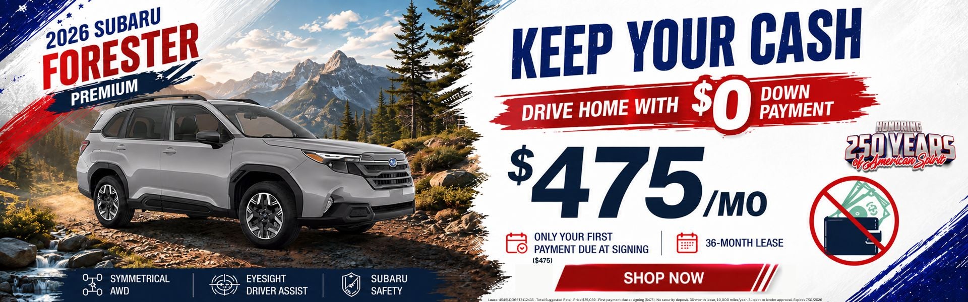 Subaru Forester Lease